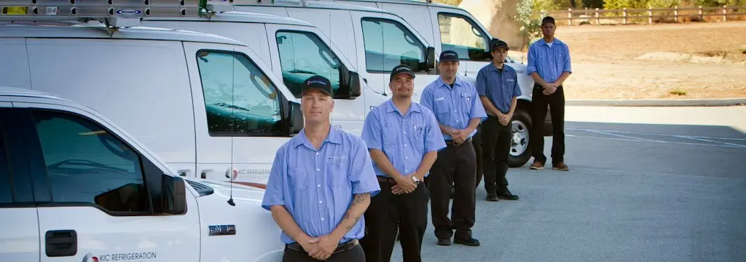 KIC Refrigeration crew ready for Mini Split Repair jobs across Crescent City